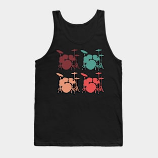 Drums Vintage Tank Top